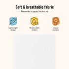 Dream On Me  2-in-1 Breathable Foam Two-sided 3  Mini portable Crib Mattress