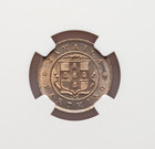 1910 Jamaica Edward Vii Copper-nickel Farthing  1 4 Penny  Km-21 Ngc Gem Ms-67