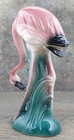 Vintage Mcm Decor Flamingo Bird Figure Statue - Will George - Unsigned
