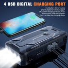 Portable 8000mah Car Jump Starter Booster Jumper Power Bank Car Battery Charger