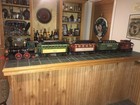 Jim Beam Original Grant Train Decanter Set Vintage 1970   s  Missing Tender 