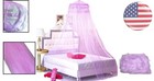 Magical Princess Mosquito Canopy Net For Crib  Twin   Queen Beds - Purple Design