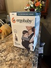 Baby Carrier Ergobaby Four Position 360 Gingham Noir Cotton Us3d Vg Cond     