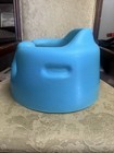 Bumbo Baby Infant Soft Foam Floor Seat W  3 Point Adjustable Harness  Aqua blue