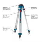 63 In  Aluminum Tripod For Rotary Laser Level With Quick Clamp And Shoulder Stra
