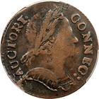 Miller 4 3-a 2 1785 Connecticut Copper Pcgs Vf25 Cac W-2365 Stacks Pedigree Coin