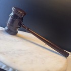 Vintage Brown Solid Wooden Judge Lawyer Masonic Gavel Hammer 17 Inch