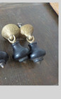 2  Victorian Tear Drop Dresser Pulls