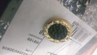 Authentic Chanel Button 20 Mm Gold Tone  Black  Gold Stamped Rare France