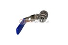 Ball Valve   Full Port   1 4  Npt Threads   2 Piece   Stainless Steel 