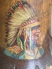 Souvenir Blowing Rock Nc Mug Vintage 1910 Fine Indian Chief Decal   396