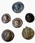 Roman Empire Lot Of 6 High Quality Coins