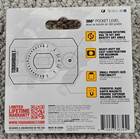 New Toughbuilt 360 Degree Heavy Duty Cast Pocket Level Tb-h2-l-4r