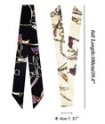  2 6 10pack Scarf Bags For Women Handbag Scarfs Band Hair Neck 2pcs White Black