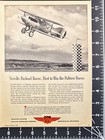Phillips 66 Verville-packard Racer Air Races Vtg Print Ad 1958
