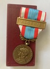 French Medal For Service In North Africa In The 1960s With Algeria Bar