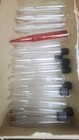 Large Lot Of Glass Pyrex And Plastic Centerfuge Viles And Test Tubes 52 Pieces