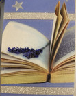 Book Lover Bookmark With Tassel - Laminated With Glitter Borders - 6x2 