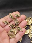 Brass Charms Antique Gold Plated Jewelry Making Pendants Craft 10 Gram  10pcs