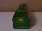 New John Deere Tin Toolbox Lunch Box 9    X 4 5    Green And Gray Wrench Handle