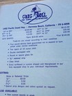 Vtg 1960s Greg Noll Surfboards Hermosa Ca Surf Shop Price List Surfing Ephemera