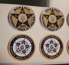  6  F o p  Member And Active Decals - Uv Waterproof Vinyl - Outside Placement 