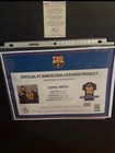 Lionel Messi Signed Fc Barcelona  10 Framed Jersey Display  Icons com Coa