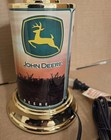 John Deere Tin Can 12  Table Lamp Nothing Runs Like A Deere New No Shade