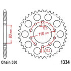 Lopor 530-42t Motorcycle Rear Sprocket For Triumph900 96-97 1200 97-99