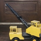 Vintage 1970s Nylint Michigan Crane Truck With Clam Bucket Shovel Metal Toy