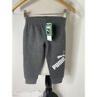 Boy s Size 3t Sweatpants Puma Grey And White Big Logo Athletic Jogger s Kid s