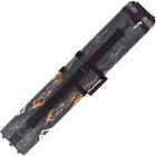 Outlaw Olb35d Stitch Flames 3x5 Hard Pool Cue Case Billiard Stick Billiards Cues
