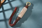 Unique Original Tibetan Yak Bone Mala  Hand Toys pendants Tibetan Prayer Beads