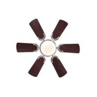 Westinghouse 30in Petite Brushed Nickel Led Indoor Ceiling Fan