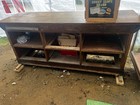 Wow      Vintage Country Store Quartersawn Oak Counter - 79    L X 31 5    H X 24    D