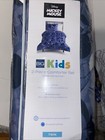 The Big One Disney Mickey Mouse 2 Piece Twin Comforter Set  Blue New