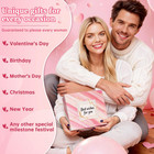 Pink Valentine Gift Basket For Her Self Care Spa Gift Box