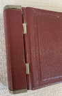 Vintage Loose Leaf Deluxe Systems Ruby Ledger Binder With Blank Pages 0200-08d