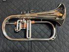 Vintage Yamaha Yfh-731 Sp Flugelhorn Silver Plated Warm And Deep Sound
