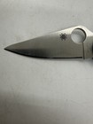 Spyderco Knife Delica 4 Flat Ground Plain Edge Vg-10 Blue Frn C11fpbl