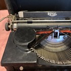 Vintage Royal Portable Typewriter With Carrying Case