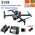 S159 Drone Gps 5g Wifi Fpv 4k Hd Dual Camera 360   Obstacle Avoidance Quadcopter