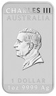2025 Australia Dragon Rectangular 1oz  9999  1 Silver Bullion Coin