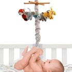 Lambs   Ivy Wild Life Musical Baby Nursery Crib Mobile - Protect The Animals