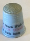 State Bank Of Terril Thimble Vintage Souvenir Collectible
