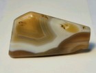 Ancient Large Indo-tibetan Banded Agate Eye Bead  34 5mm X 20 6mm 