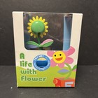 Solar Powered Dancing Bobble Head Toy - From Japan - Flower Cube - Gerbera