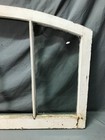 Antique Semi Arch Dome Top Wood 27x45 Transom 4lite Window Vtg Old 1296-25b