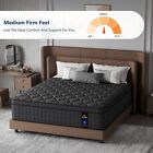 10 12  Twin Full Queen King Size Mattress In A Box Hybrid Spring Memory Foam