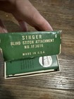 Singer Sewing Machine Blind Stitch Attachment  160616 Accessory New-old Stock